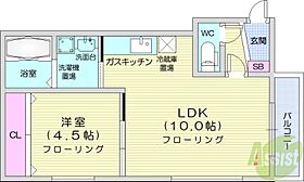 レジェーロ  ｜ 北海道札幌市中央区宮の森三条5丁目（賃貸マンション1LDK・4階・33.90㎡） その2