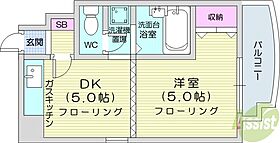 北海道札幌市北区北十六条西3丁目（賃貸マンション1DK・4階・23.92㎡） その2