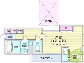 カサトレスリオ  ｜ 北海道札幌市中央区南一条東7丁目（賃貸マンション1R・3階・35.92㎡） その2