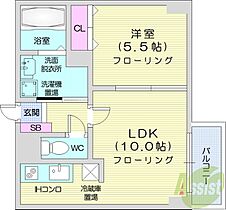 ナンディーヌトレーズ  ｜ 北海道札幌市中央区南六条西13丁目（賃貸マンション1LDK・6階・37.23㎡） その2