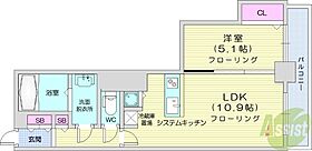 PRIMEURBAN札幌RIVERFRONT  ｜ 北海道札幌市中央区南九条西1丁目（賃貸マンション1LDK・17階・39.39㎡） その2