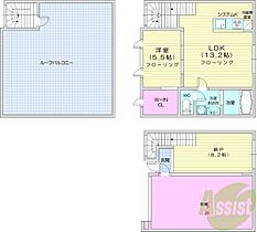 北海道札幌市西区琴似四条5丁目（賃貸マンション1LDK・1階・63.91㎡） その2