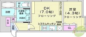 北海道札幌市東区北十五条東15丁目（賃貸マンション1DK・1階・27.59㎡） その2