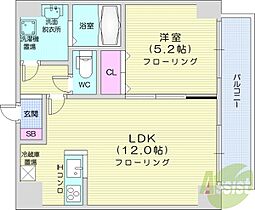 アヴェニュ近美前  ｜ 北海道札幌市中央区北一条西17丁目（賃貸マンション1LDK・8階・39.69㎡） その2