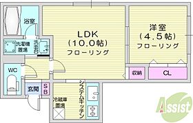 Tiamo麻生  ｜ 北海道札幌市北区麻生町1丁目（賃貸マンション1LDK・3階・34.89㎡） その2