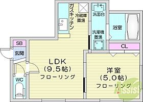 北海道札幌市東区北十二条東11丁目（賃貸アパート1LDK・2階・32.92㎡） その2