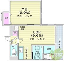 北海道札幌市東区北二十二条東16丁目（賃貸マンション1LDK・4階・30.60㎡） その2