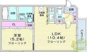 北海道札幌市東区北十七条東13丁目（賃貸マンション1LDK・1階・36.95㎡） その2