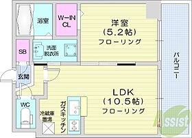 スペチアーレ伏見WEST  ｜ 北海道札幌市中央区南十九条西14丁目（賃貸マンション1LDK・7階・37.59㎡） その2