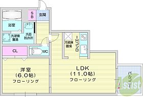 アヴェニューロンドール  ｜ 北海道札幌市中央区大通東8丁目（賃貸マンション1LDK・4階・42.25㎡） その2