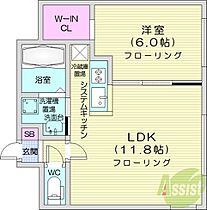 リヒトラーレ円山  ｜ 北海道札幌市中央区北四条西25丁目2-2（賃貸マンション1LDK・3階・36.61㎡） その2