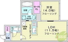 フォレスタ琴似  ｜ 北海道札幌市西区琴似一条5丁目（賃貸マンション1LDK・3階・36.46㎡） その2