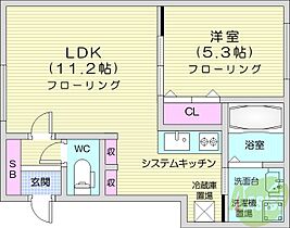 北海道札幌市東区北十七条東3丁目（賃貸マンション1LDK・3階・36.28㎡） その2