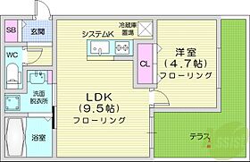 S-RESIDENCE南郷NORTH  ｜ 北海道札幌市白石区南郷通7丁目南（賃貸マンション1LDK・1階・33.05㎡） その2