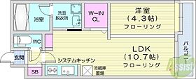 el sol  ｜ 北海道札幌市中央区南五条西11丁目（賃貸マンション1LDK・4階・35.13㎡） その2