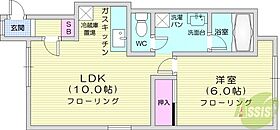 リバティ79  ｜ 北海道札幌市北区新琴似七条9丁目（賃貸アパート1LDK・2階・37.26㎡） その2