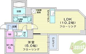 北海道札幌市北区北十八条西5丁目（賃貸マンション1LDK・3階・36.97㎡） その2