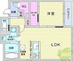 S-RESIDENCE円山鳥居前  ｜ 北海道札幌市中央区北一条西26丁目（賃貸マンション1LDK・4階・55.92㎡） その2