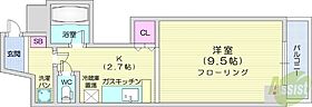 北海道札幌市北区北十五条西1丁目1-2（賃貸マンション1K・6階・26.44㎡） その2