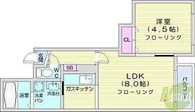 第二北美マンション  ｜ 北海道札幌市中央区北四条西14丁目1-23（賃貸マンション1LDK・4階・30.47㎡） その2