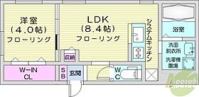 ル・ヌアージュ北円山  ｜ 北海道札幌市中央区北四条西22丁目（賃貸マンション1LDK・2階・35.31㎡） その2