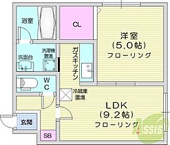 北海道札幌市東区北九条東5丁目（賃貸マンション1LDK・2階・32.49㎡） その2