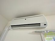 エアコンもあり暑い夏もこれで快適ですよ〜