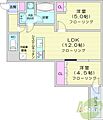 メニーズコート麻生西プレミア3階8.4万円