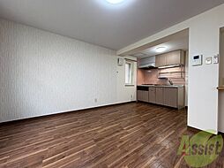 札幌市営南北線 北18条駅 徒歩10分の賃貸アパート 1階1LDKのリビング/ダイニング