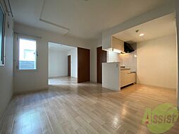 札幌市営東豊線 東区役所前駅 徒歩8分の賃貸マンション 2階1LDKのリビング/ダイニング