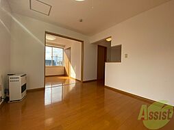 札幌市営東豊線 東区役所前駅 徒歩10分の賃貸アパート 3階1LDKのリビング/ダイニング