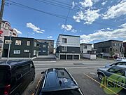 眺望はこちら。静かな住宅街という印象を受けました。