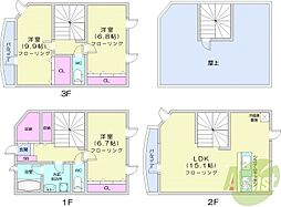 間取図画像 3LDK