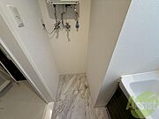 洗濯機はこちらの脱衣所に置くことができます！