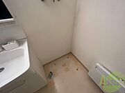 冷蔵庫置き場はこちらです！動線もバッチリですね。