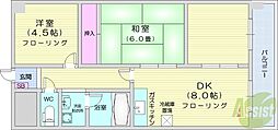 第17松井ビル 3DKの間取図画像