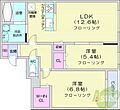 ウエリスアーバン円山北3条2階9.6万円