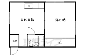 メゾンドぺぺ 4A ｜ 京都府京都市左京区静市市原町（賃貸マンション1DK・4階・29.00㎡） その2