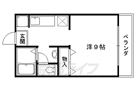 メゾン箱ノ井 102 ｜ 京都府京都市北区大宮南箱ノ井町（賃貸アパート1K・1階・25.00㎡） その2