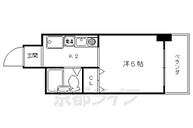 京都府京都市下京区大坂町（賃貸マンション1K・10階・17.92㎡） その2