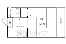 コーポ御園 204 ｜ 京都府京都市北区大宮南山ノ前町（賃貸マンション1K・2階・13.00㎡） その2