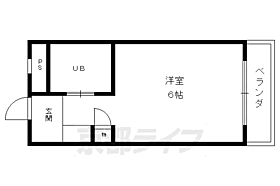 シャトーローラン 402 ｜ 京都府京都市右京区西院東貝川町（賃貸マンション1K・4階・18.68㎡） その2