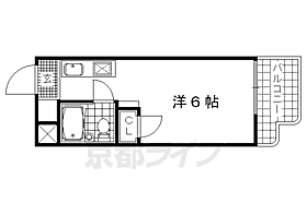 メゾン・ド・パルミエ 411 ｜ 京都府京都市右京区太秦森ケ東町（賃貸マンション1K・4階・14.30㎡） その2