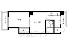 小川ハイツ 3-B ｜ 京都府京都市上京区下小川町（賃貸マンション1DK・3階・26.15㎡） その2