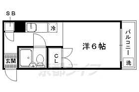 インプレス金閣 303 ｜ 京都府京都市北区衣笠北天神森町（賃貸マンション1K・3階・17.00㎡） その2