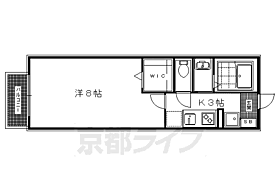 フィリア 106 ｜ 京都府京都市左京区松ケ崎西町（賃貸アパート1K・1階・27.00㎡） その2