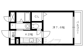 シャルマントゥール 302 ｜ 京都府京都市北区西賀茂坊ノ後町（賃貸マンション1K・3階・23.81㎡） その2