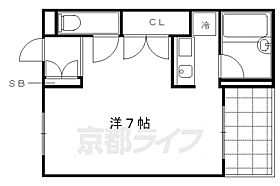 ペルレ晃永 106 ｜ 京都府京都市北区衣笠馬場町（賃貸アパート1K・1階・20.00㎡） その2