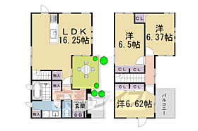 ＮＩＰＯＴＥ　　ニポーテ 1 ｜ 京都府京都市左京区北白川東瀬ノ内町（賃貸一戸建3LDK・--・86.04㎡） その2