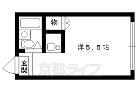 コーポ紫明 401 ｜ 京都府京都市北区小山下総町（賃貸マンション1K・4階・15.26㎡） その2